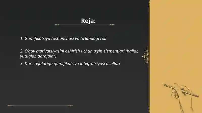 Gamifikatsiya orqali ta’lim samaradorligini oshirish 2