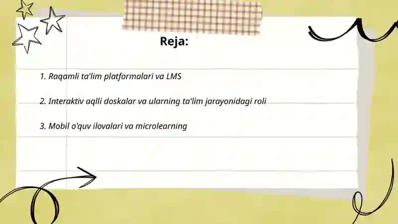 Raqamli ta'lim platformalari va LMS 2