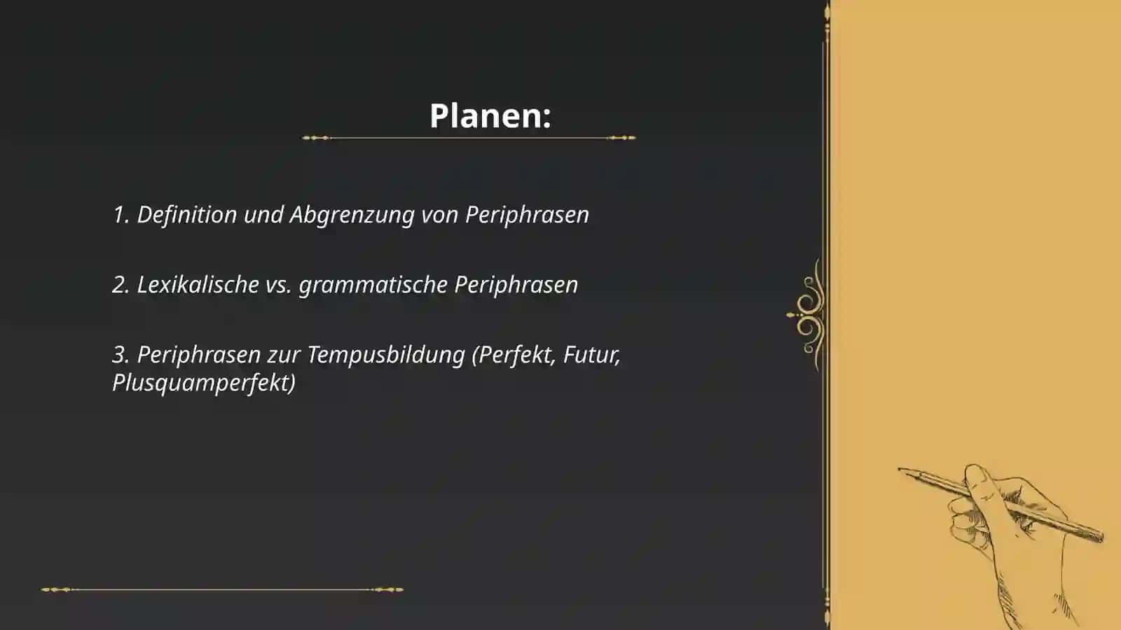 Umschreibungen ( Periphrasen ) 2