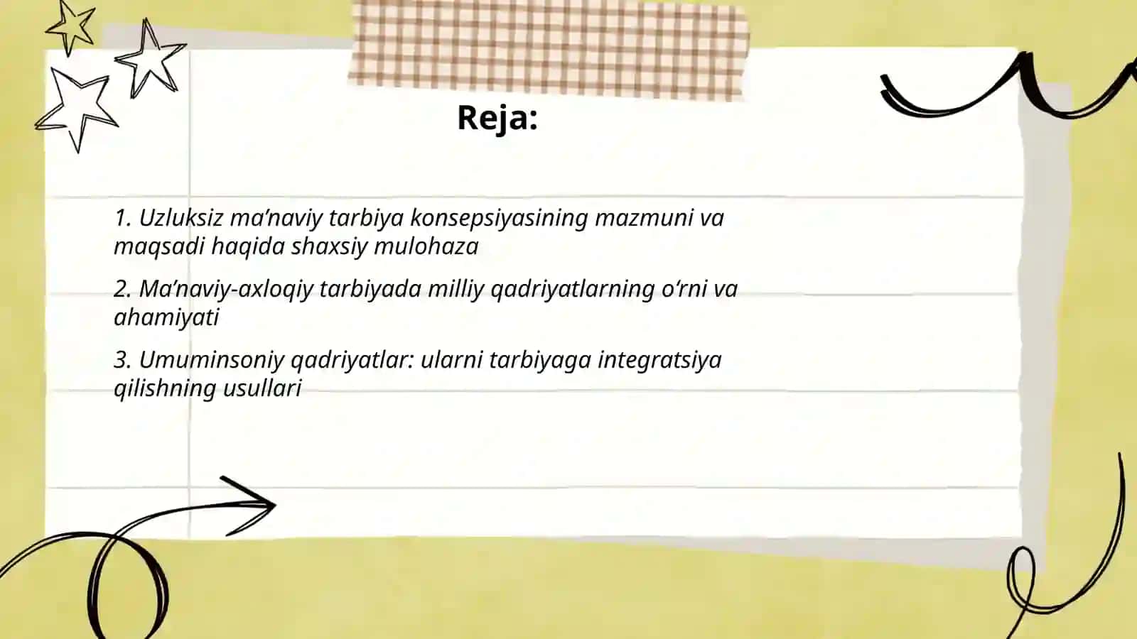Uzluksiz ma’naviy tarbiya konsepsiya 2