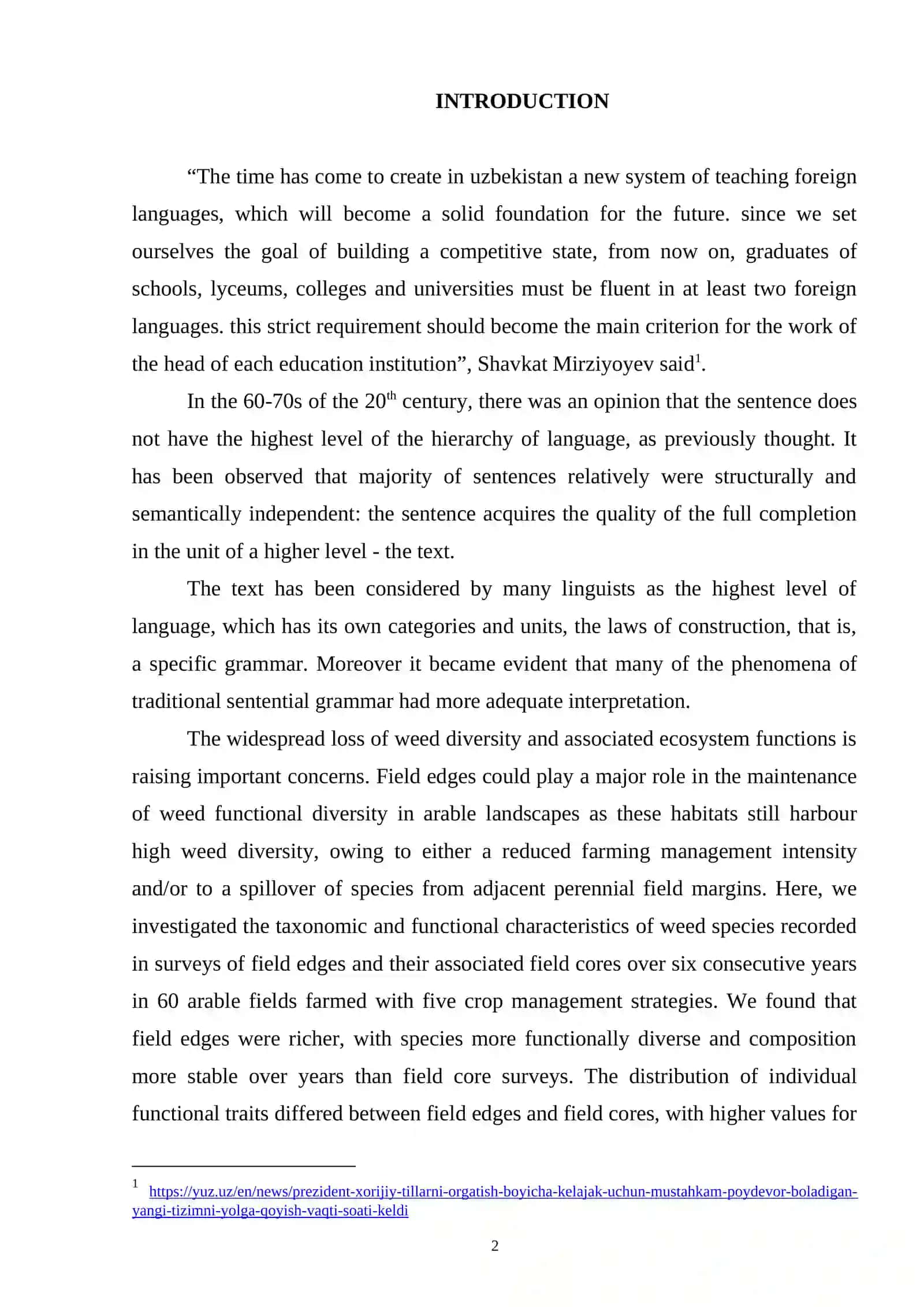 FEATURE AND FUNCTIONS WERDS IN THE LITERARY LANGUAGE 2