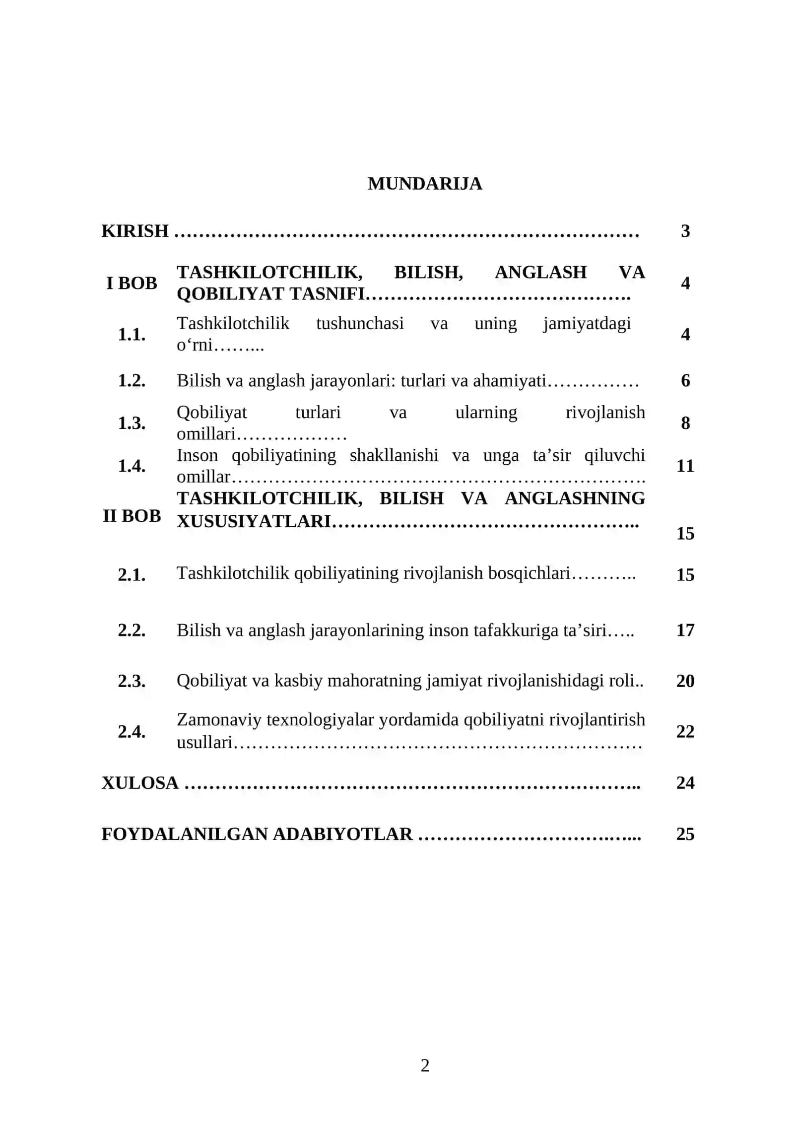 KURS ISHI 2