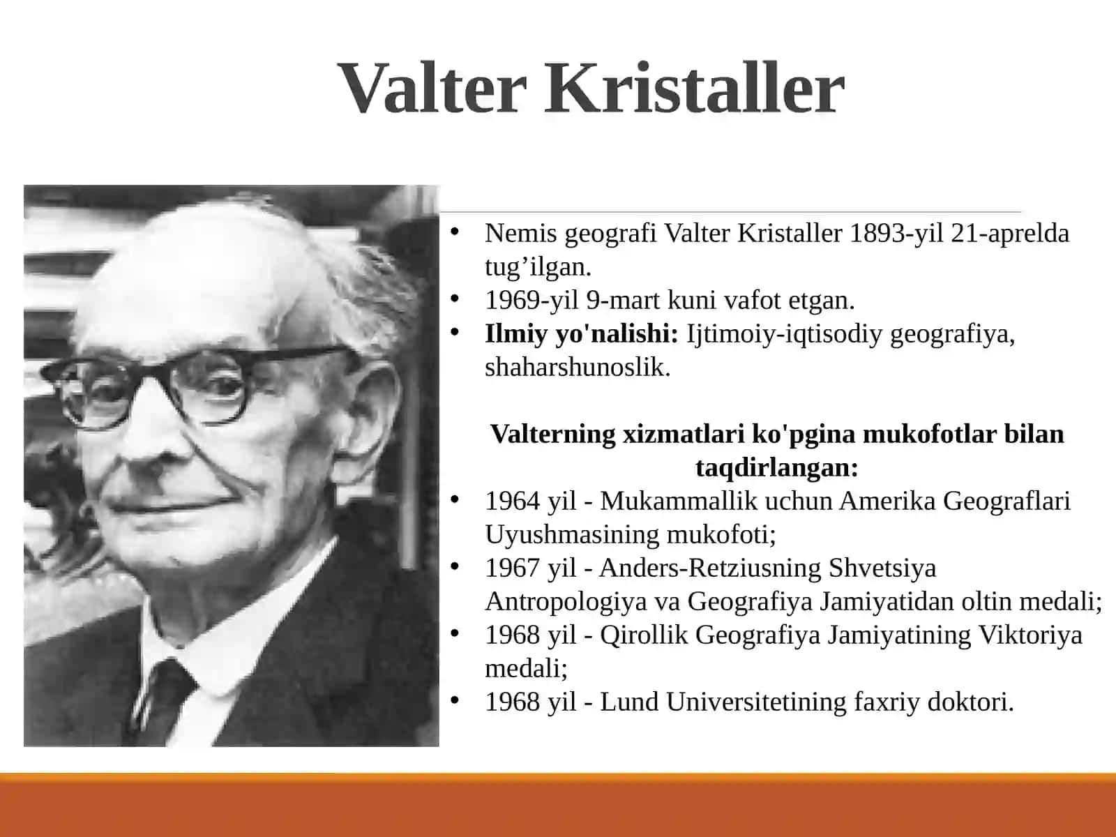 Kristaller va transport geografiyasi 2