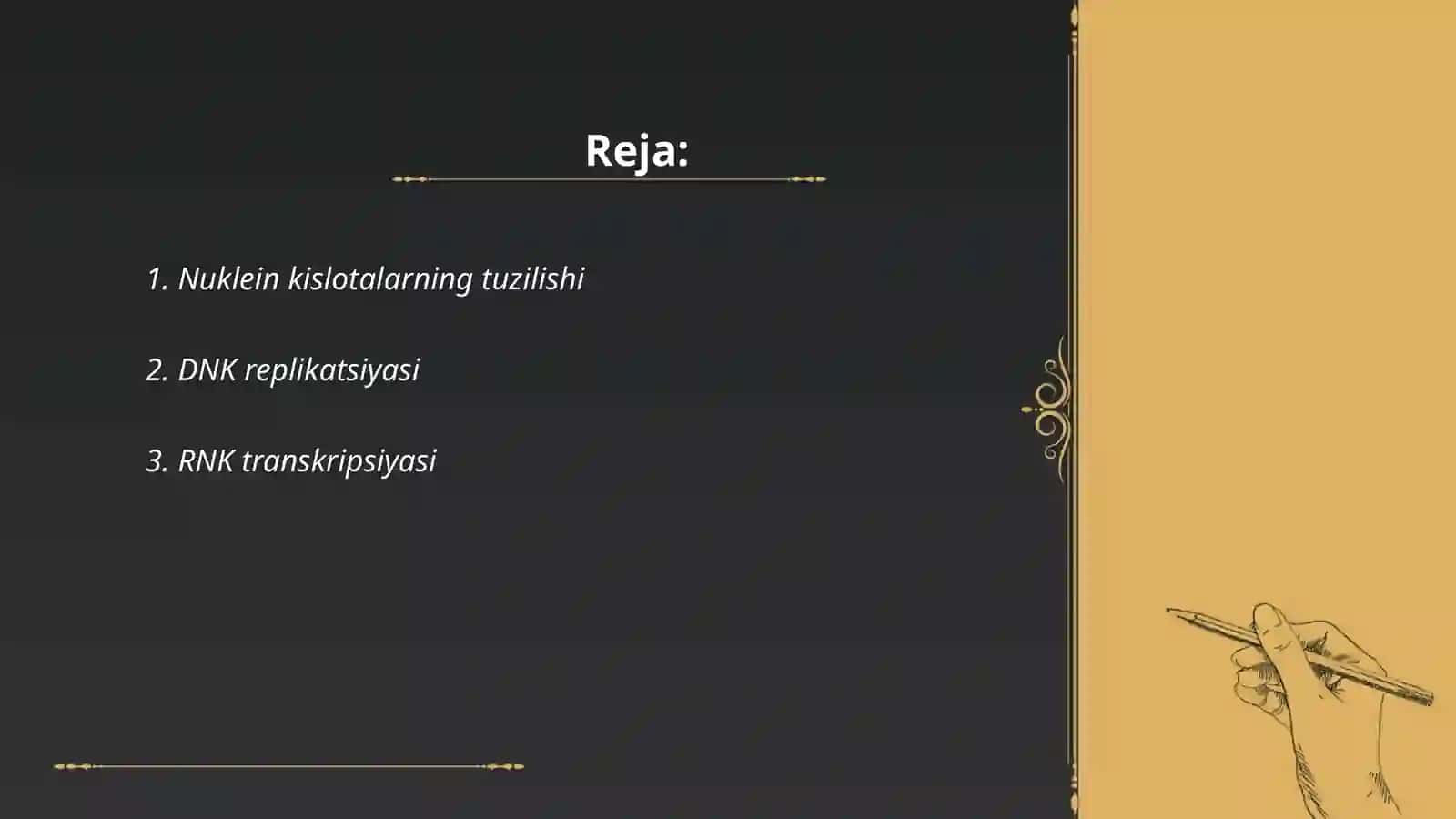 Nuklein kislotalar 2