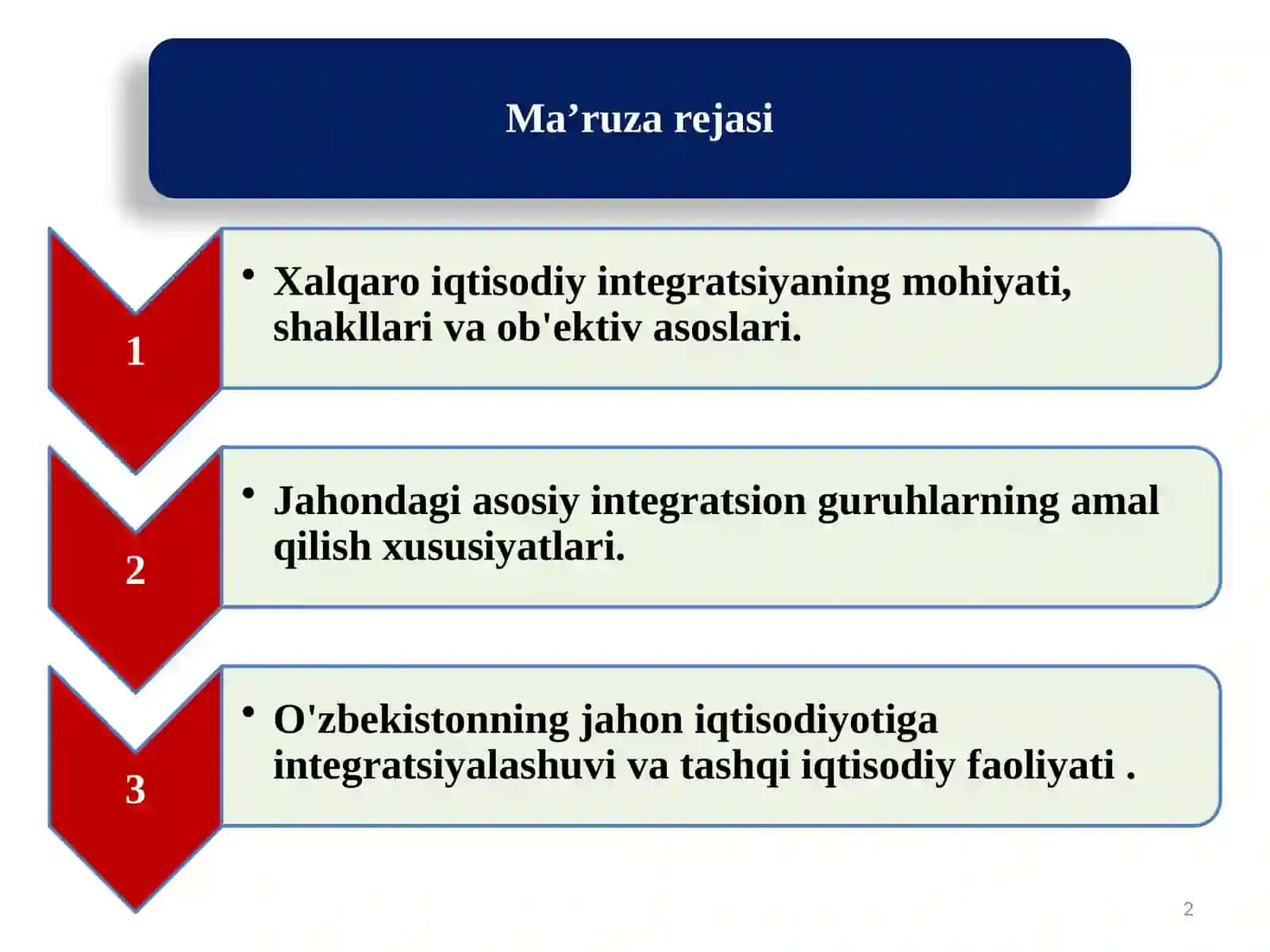 Iqtisodiyot nazariyasi 2