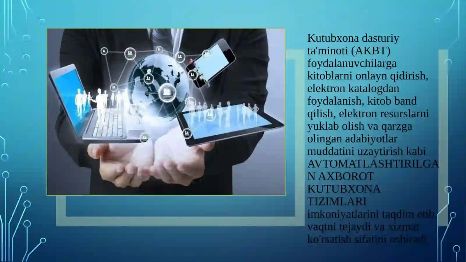 Kutubxona Dasturiy Ta‘minotining Foydalanuvchilar Uchun Qulayliklari 2