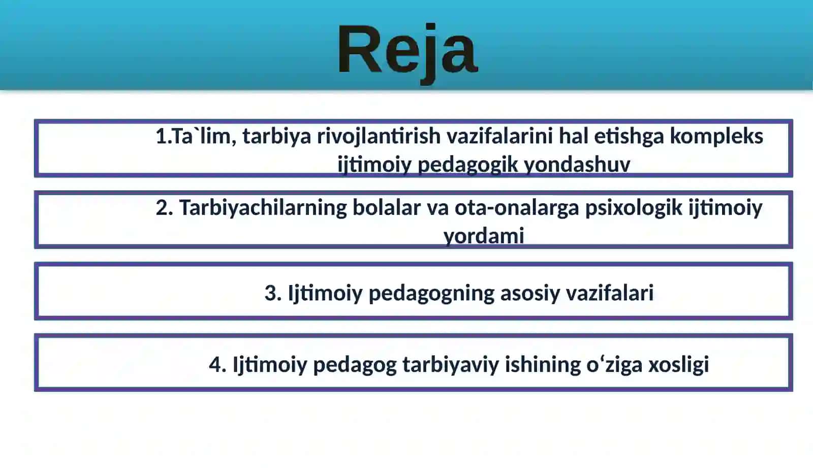 TARBIYACHI SHAXSIDA IJTIMOIY MUNOSABATLARNI RIVOJLANTIRISH METODLARI 2