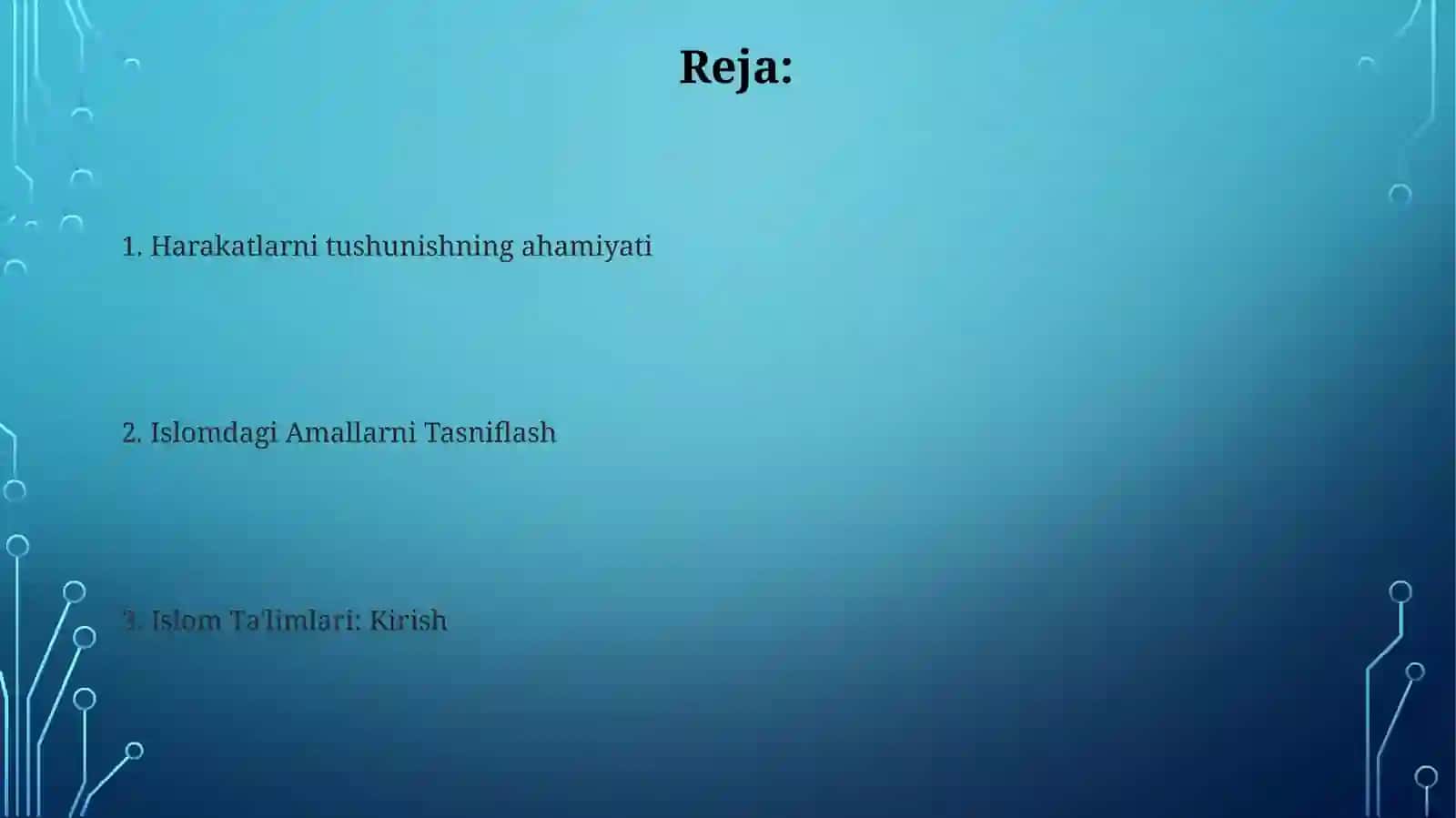 Islomdinitalimoti.Islomdaamallartasnifi 2