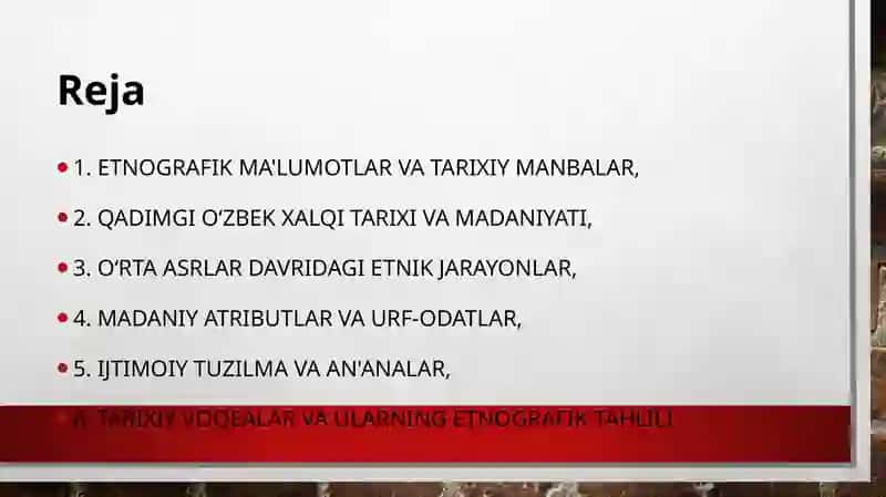o'zbek halq etnologiyasi qadimgi va o'rta asrlar 2