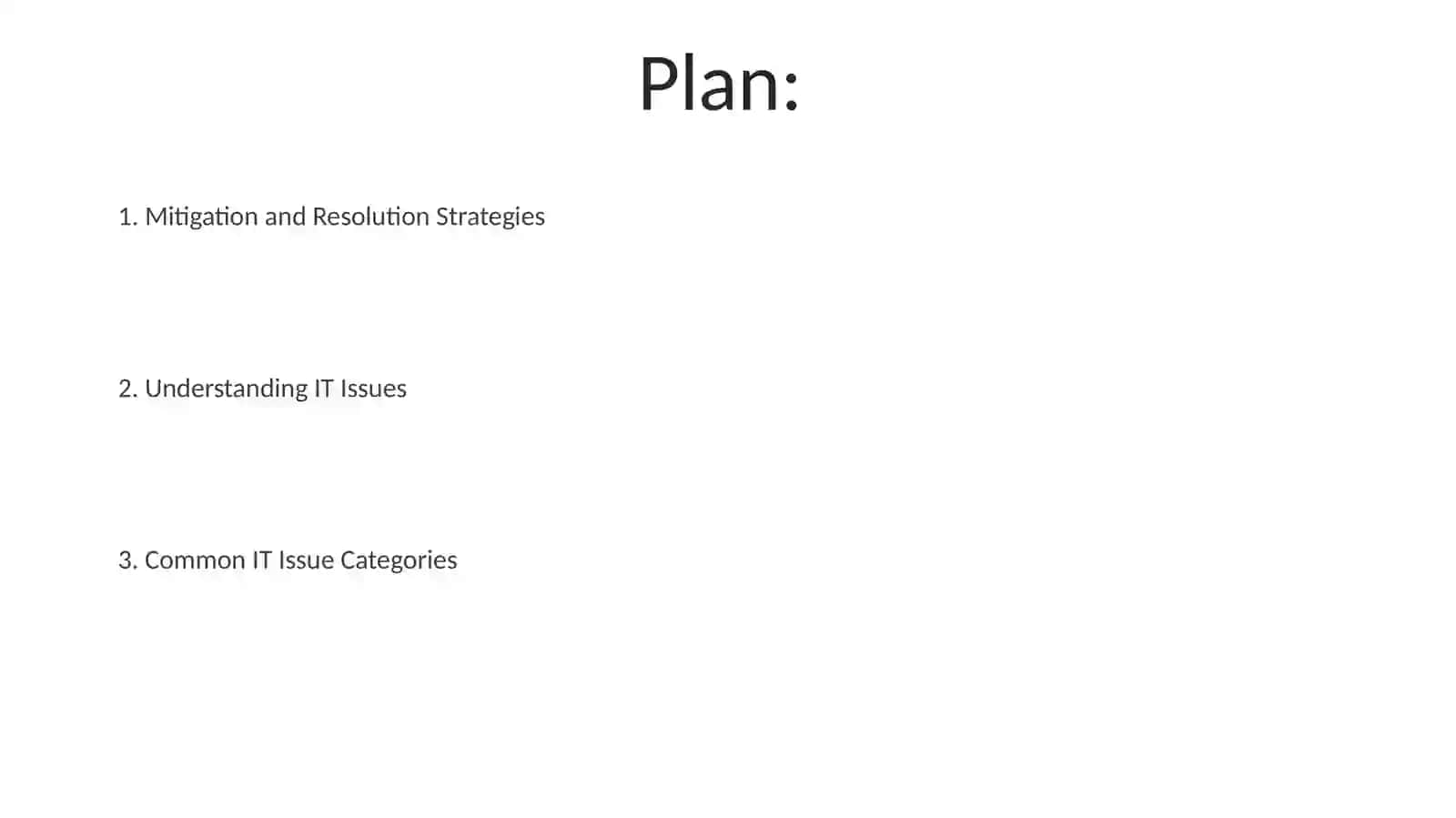 Issues in IT sphere 2