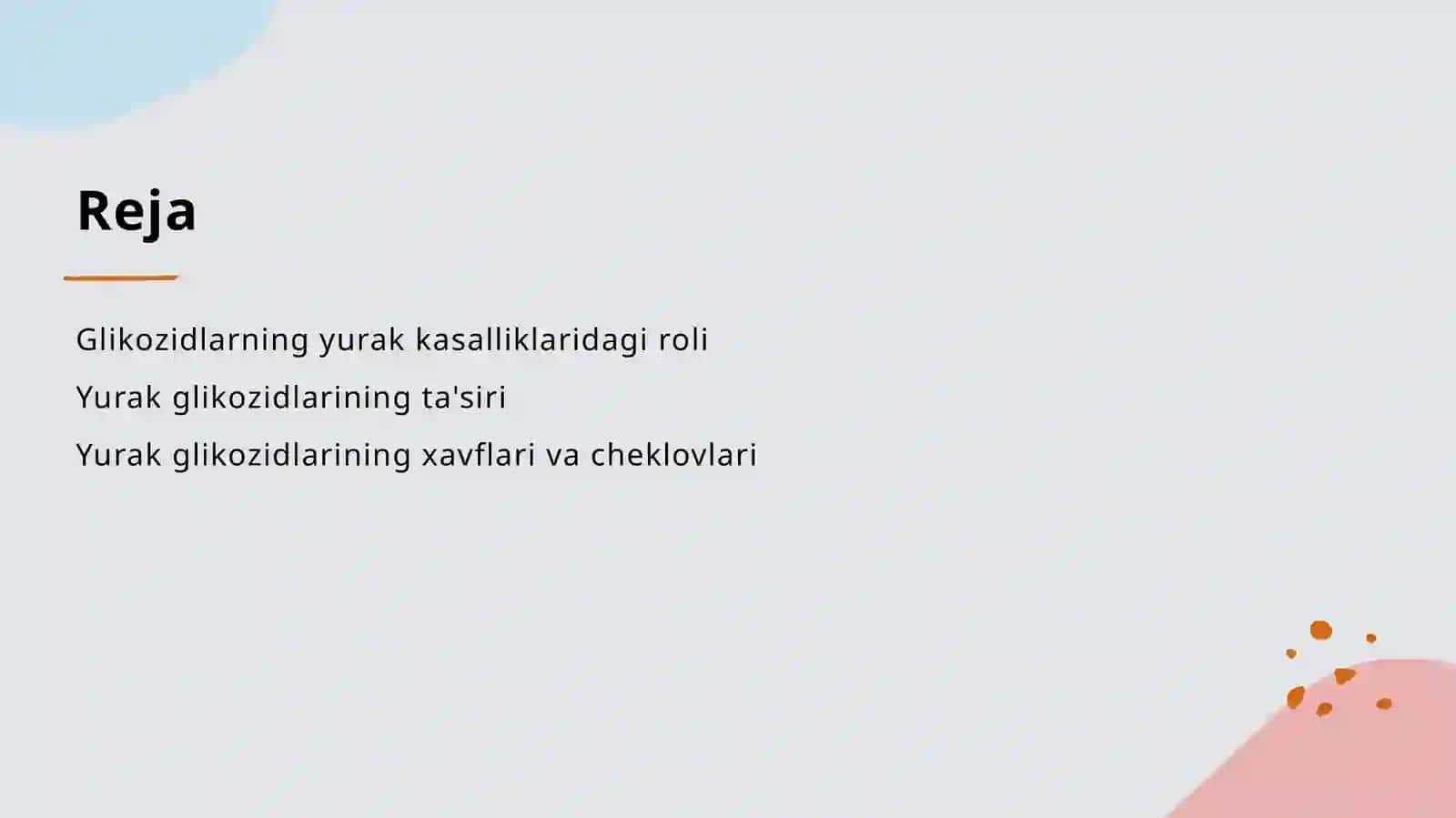 Yurak glikozidlarining kimyoviy tuzilishi va ahamiyati 2