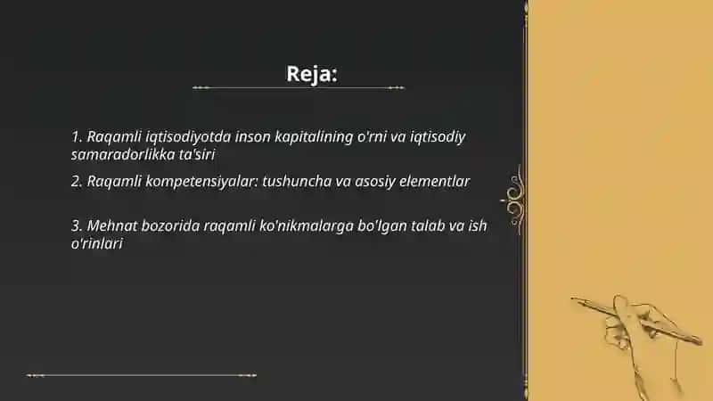 Raqamli iqtisodiyotda inson kapitalini orni va raqlmli kompentensiyalar 2