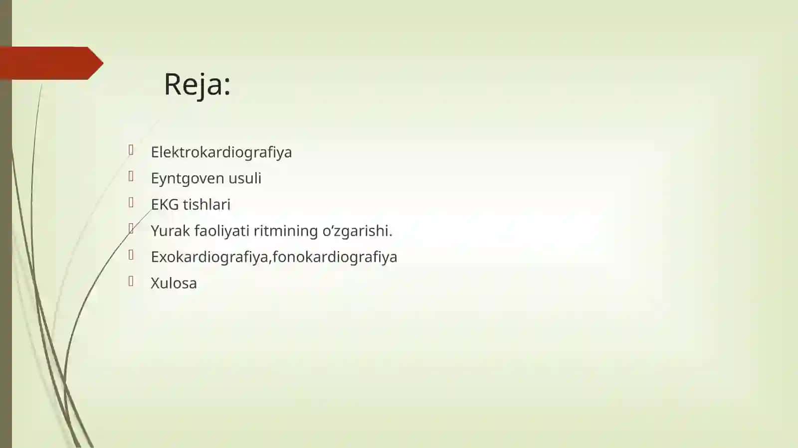 Yurak faoliyatini tekshirish usullari 2