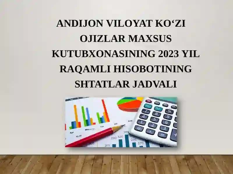 Korxona shtatlar jadvali 2