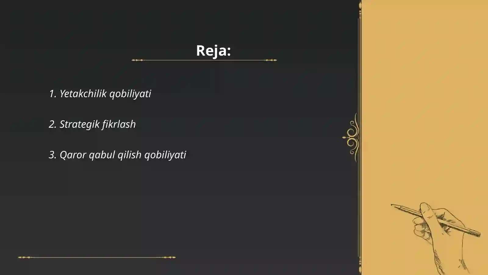Hozirgi zamon biznesida menejerning shaxsiy va kasbiy sifatlari 2