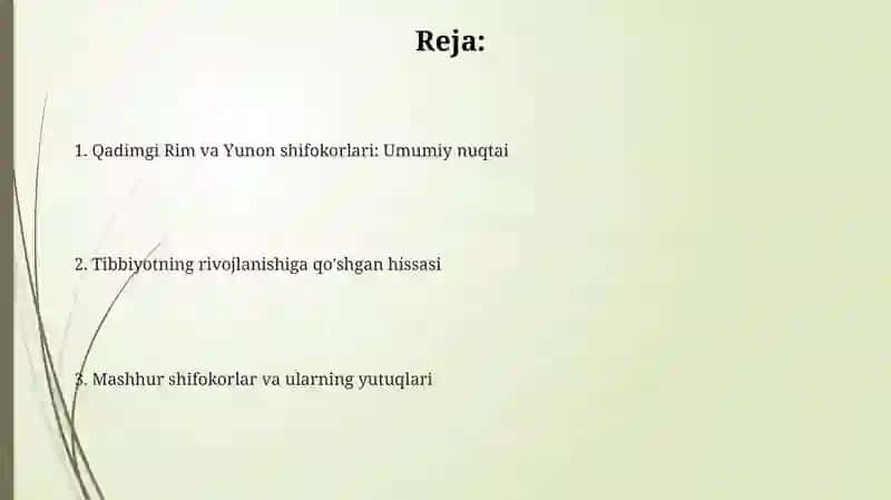 Qadimgi Rim va Yunon shifokorlari 2