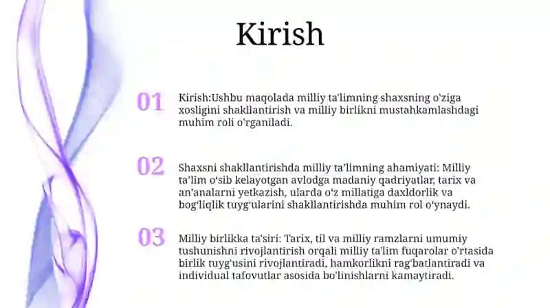 Shaxsning Shakllantirishda Milliy Tarbiyaning Ahamiyati 2