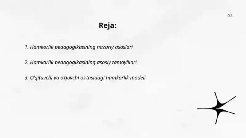 Hamkorlik pedagogikasining konseptual g'oyalari 2