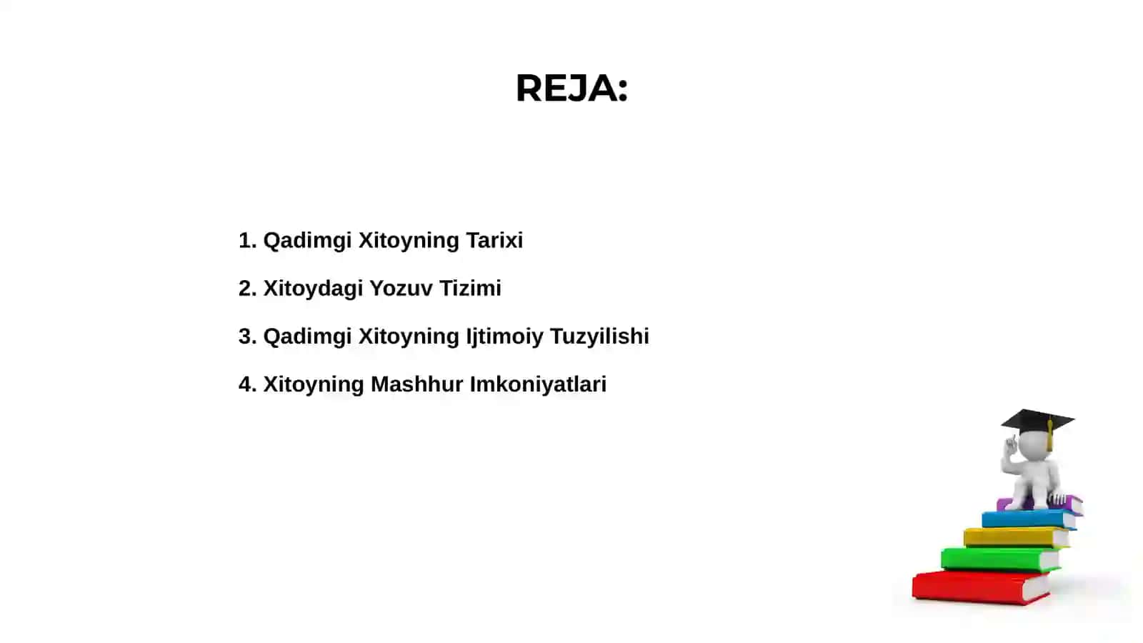 Qadimgi Xitoy haqida prezentatsiya 2