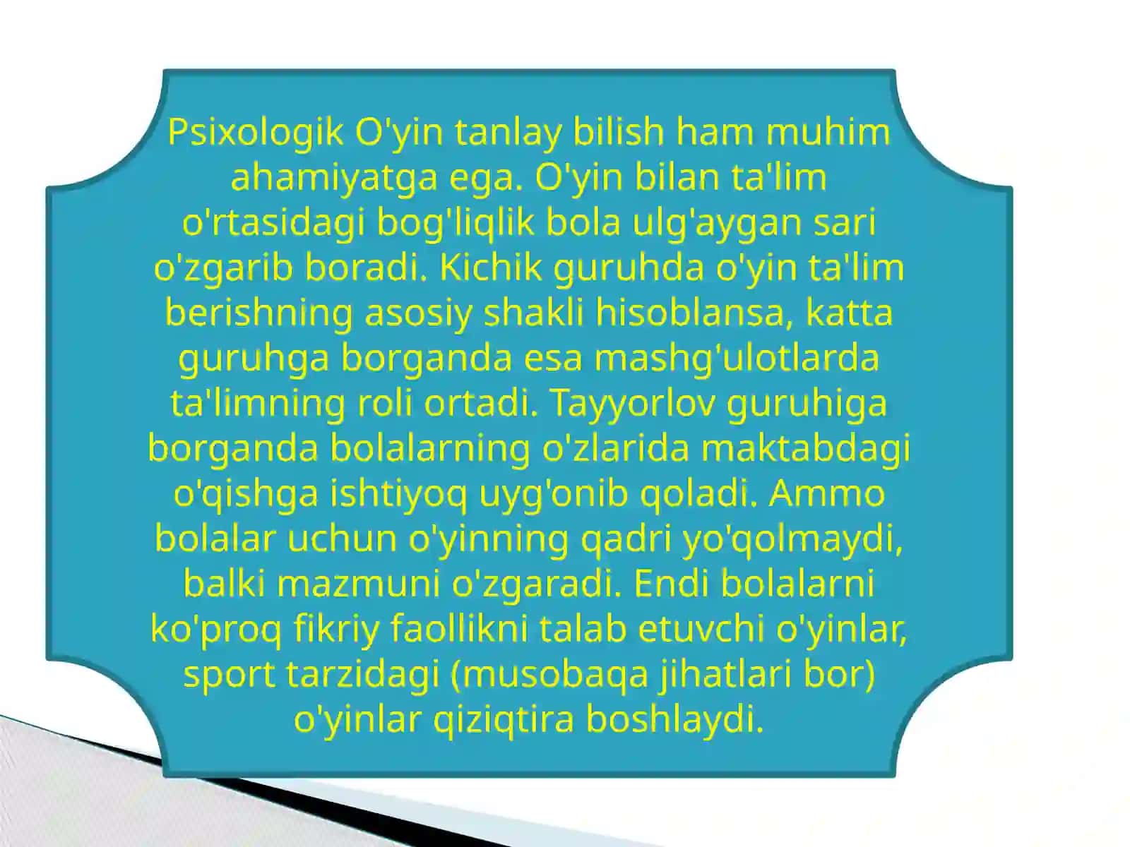 PSIXOLOGIK O’YINLARNING BOLA SHAXSNING SHAKLLANISHIDA AHAMIYATI 2