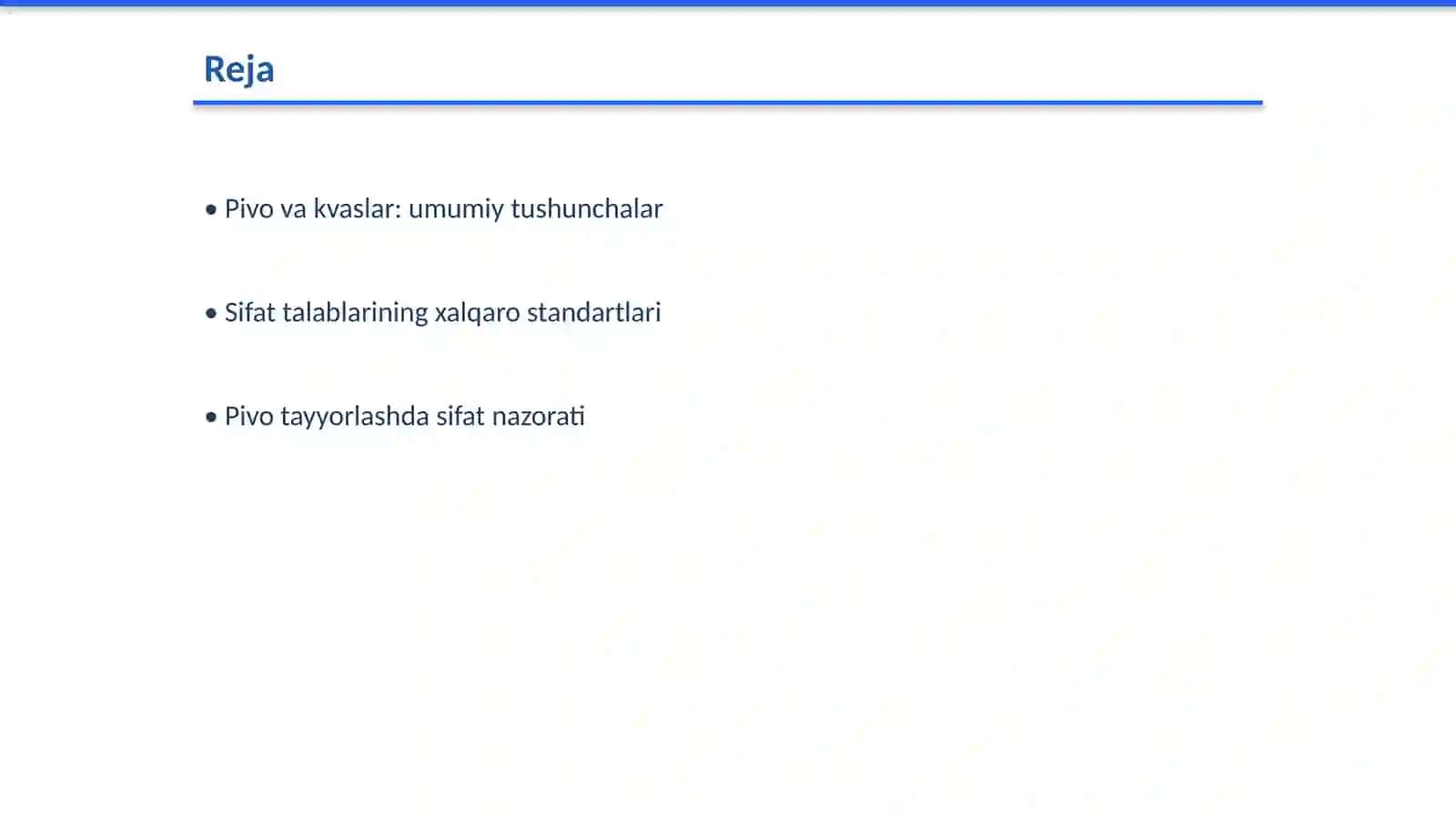 Pivo va kvaslarning sifatida talablar 2