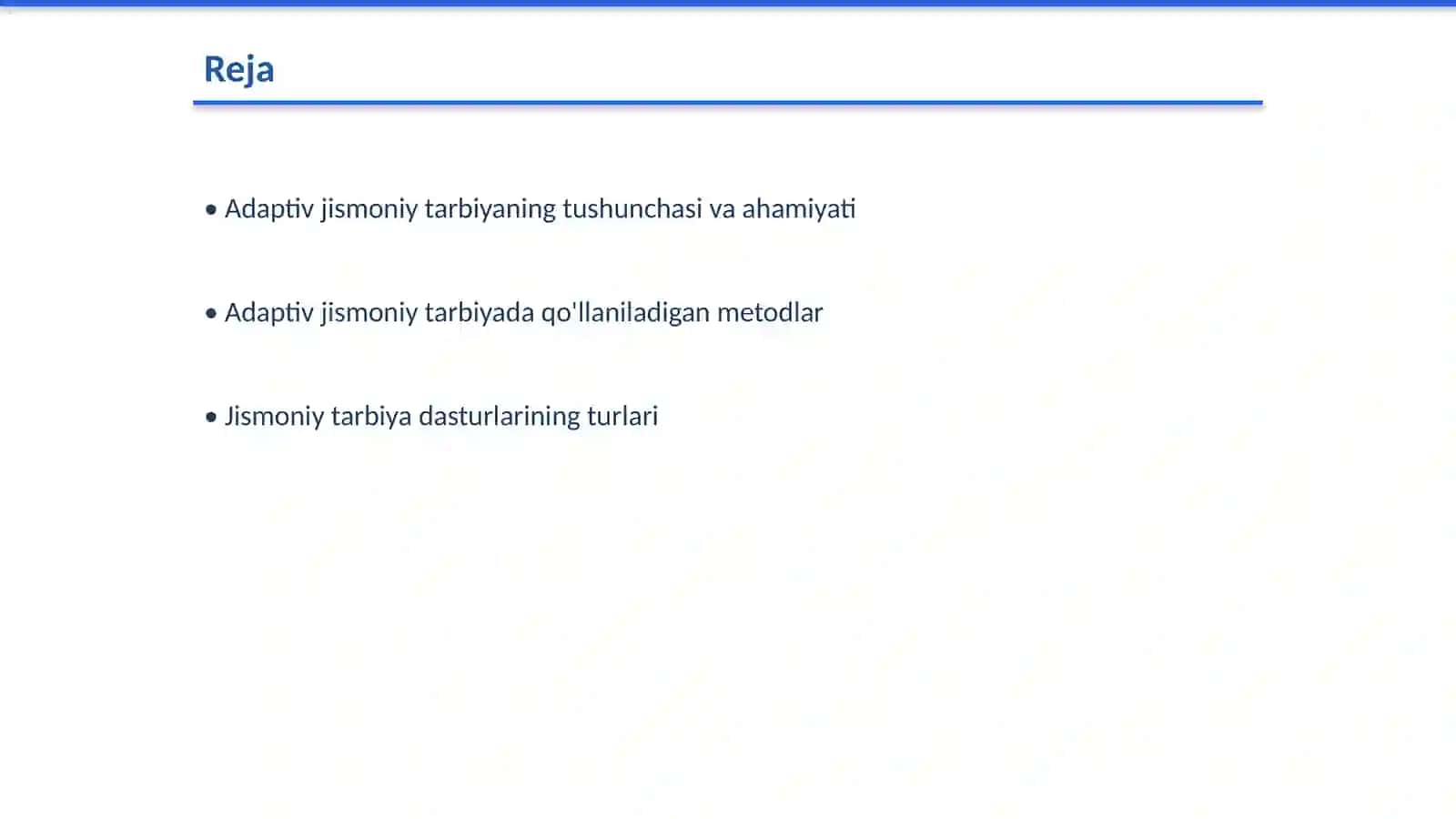 Adaptiv jismoniy tarbiyaning asosiy tarkibiy qismlari turlari 2