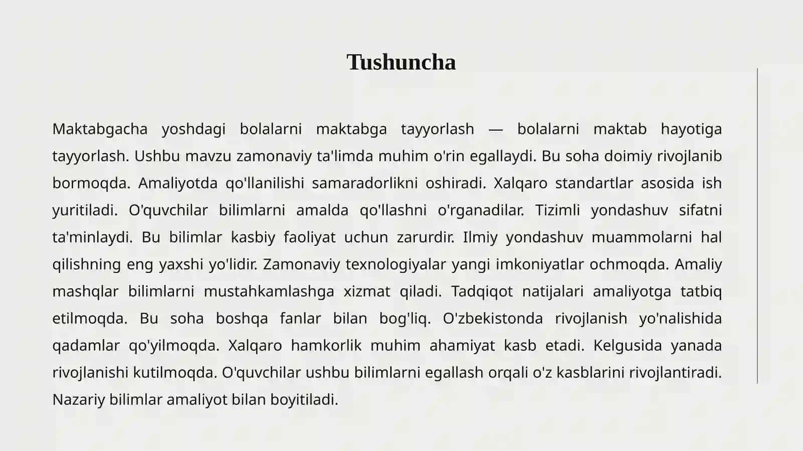 Maktabga Tayyorlash 2
