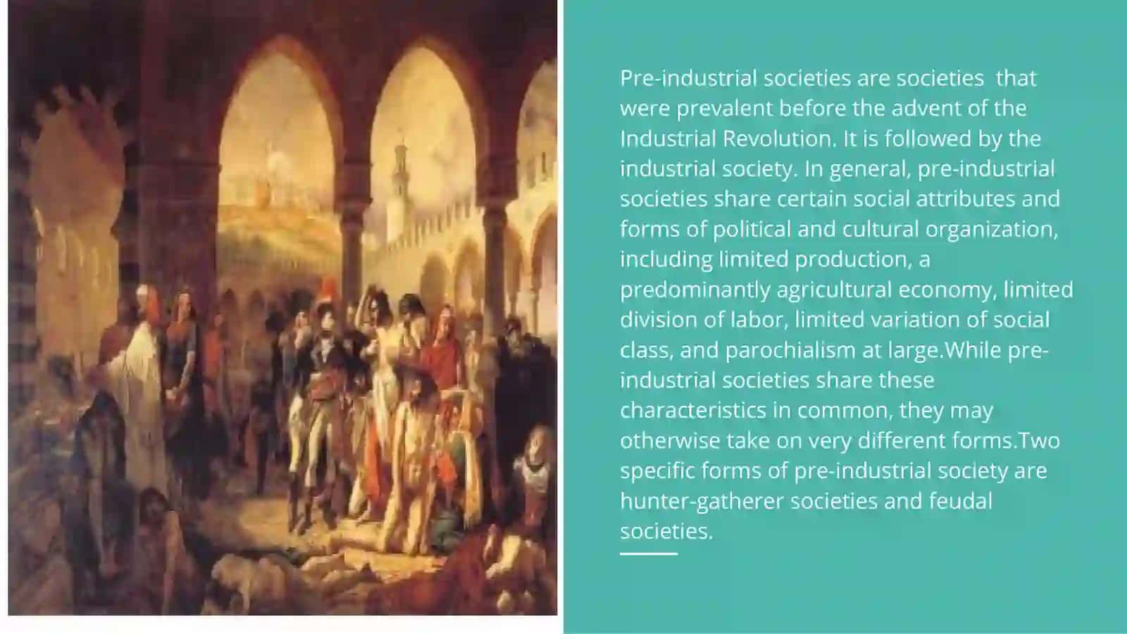 Pre-industrial Societies 2