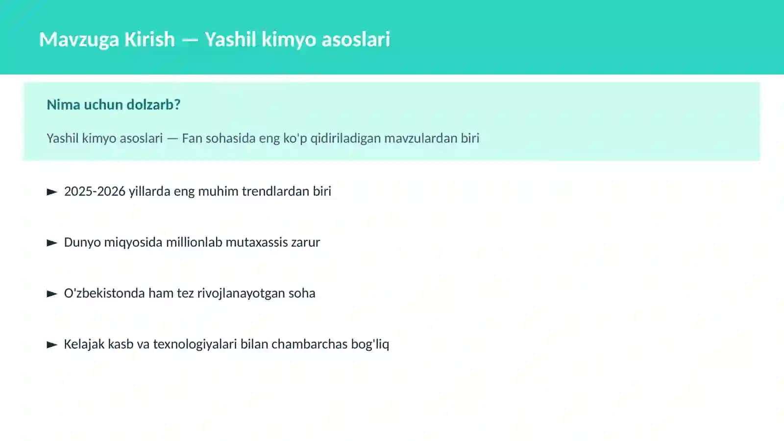 KIMYO ZAMONAVIY 2
