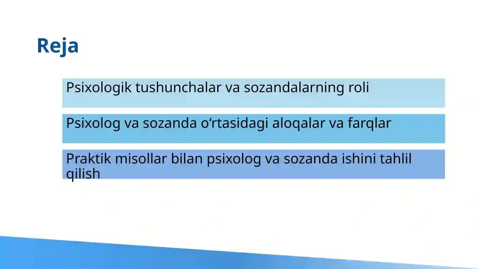 Psixolog va Sozanda 2