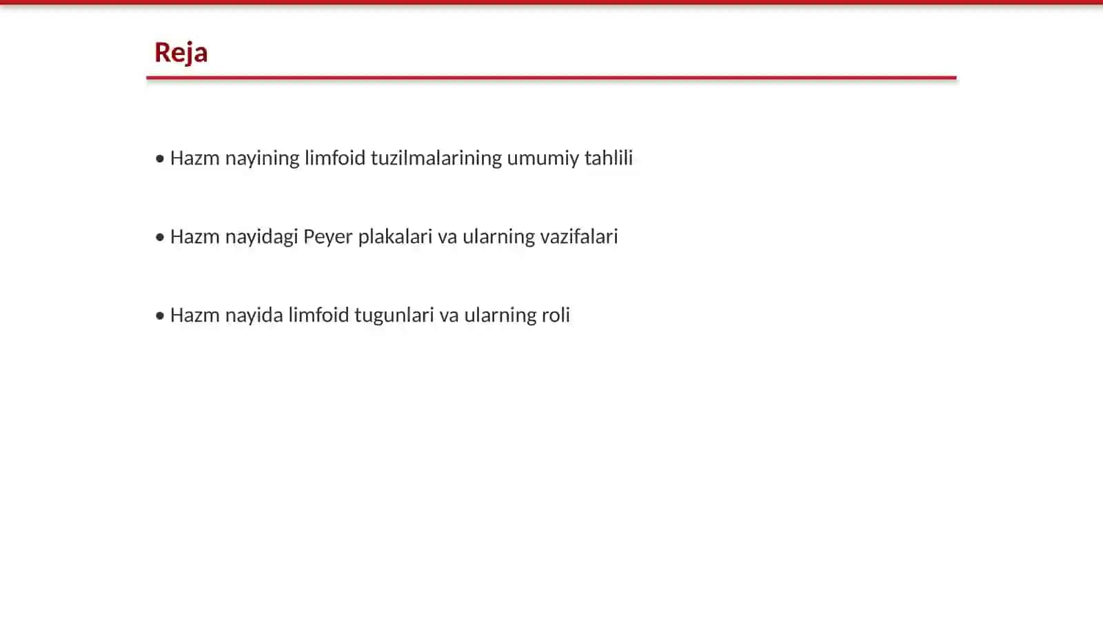Hazm nayining limfoid tuzilmalari 2