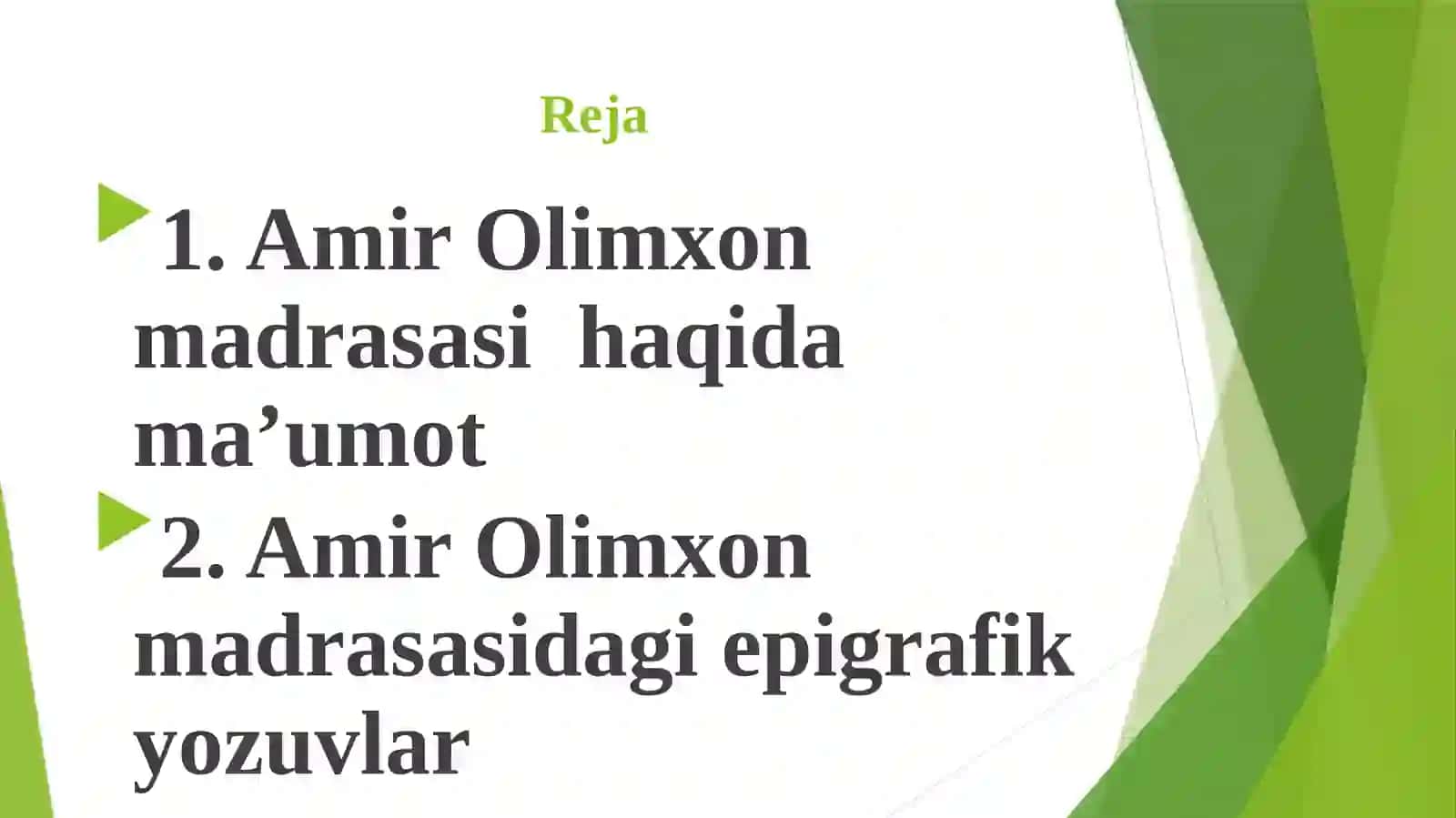 Amir Olimxonmadrasasi 2