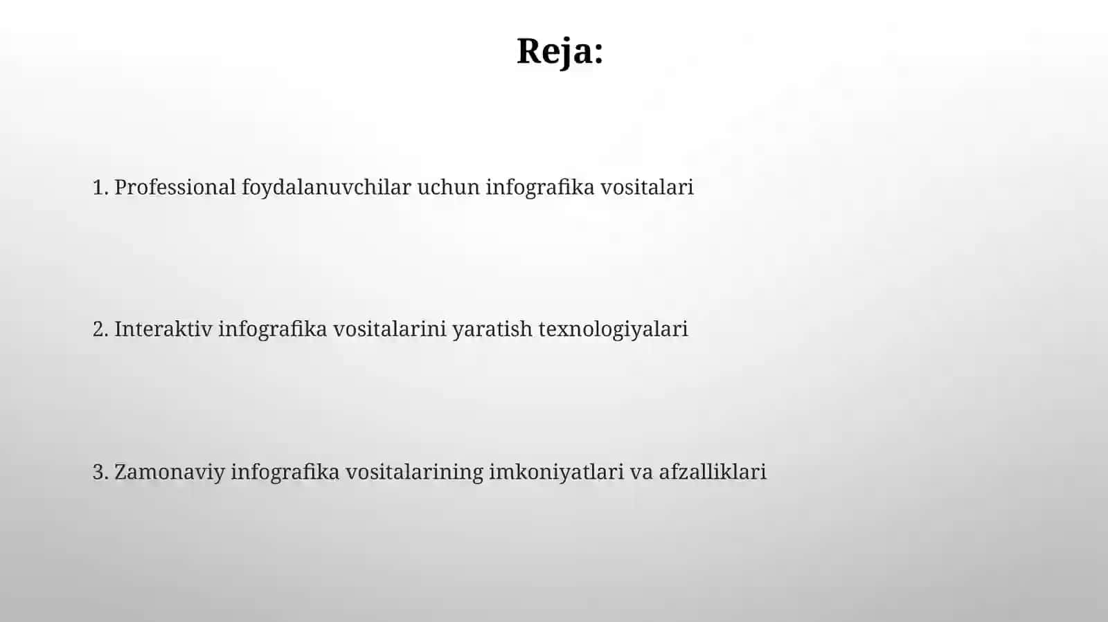 Interaktiv infografika vositalarini yaratish texnologiyalari 2