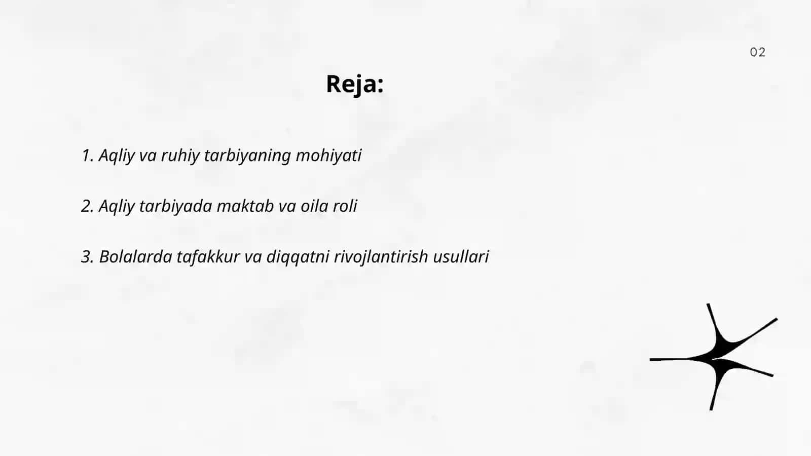 Aqliy tarbiya 2