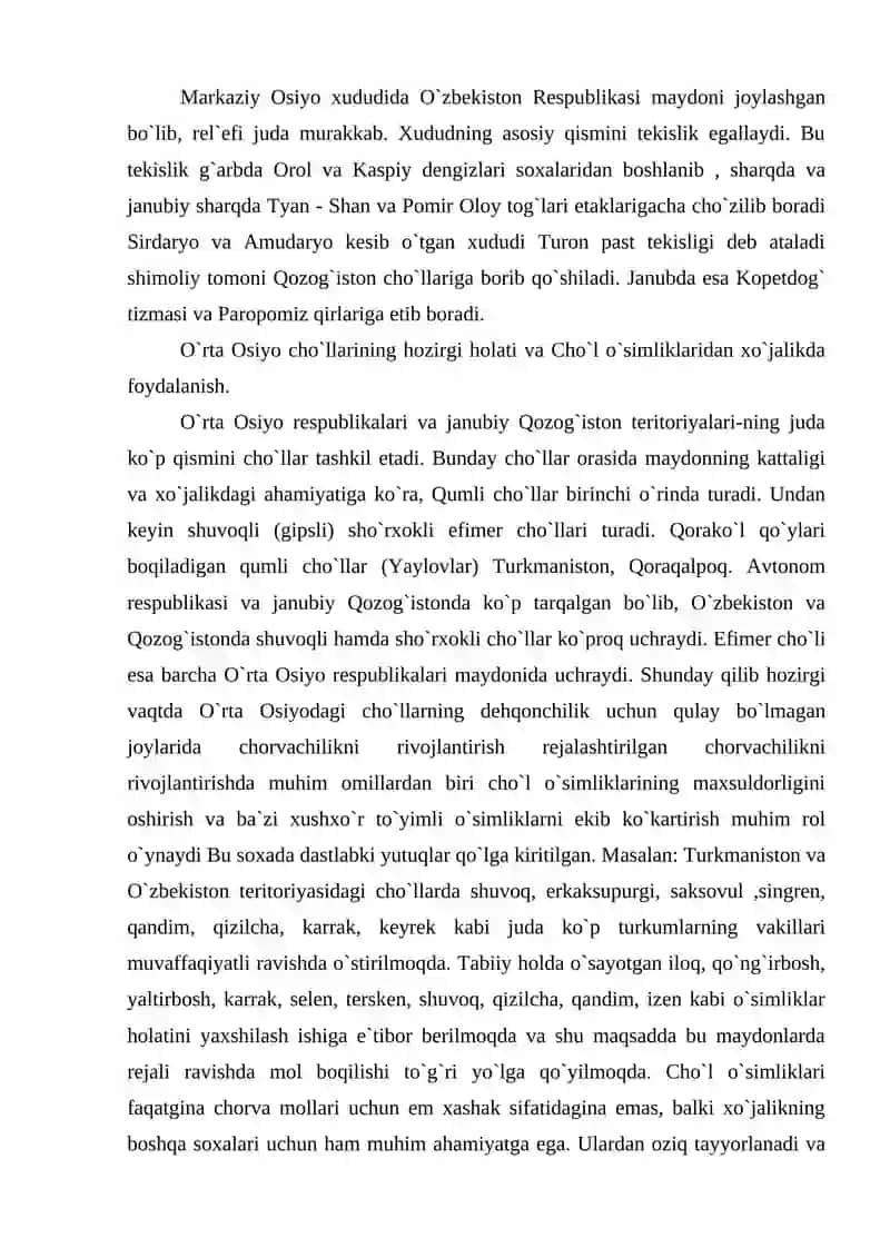 O’simlik dunyosini himoya qilish 2