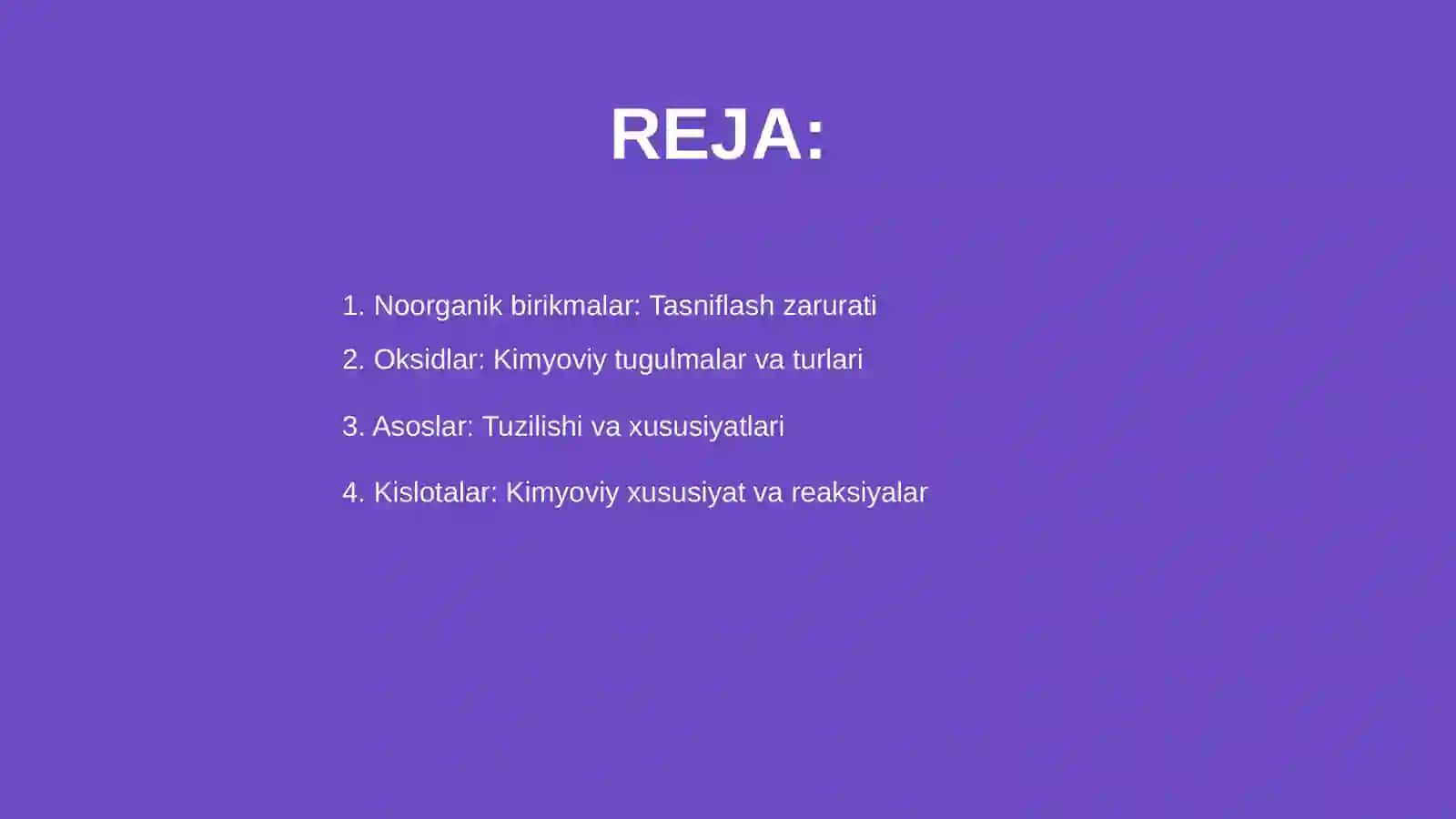 Noorganik birikmalar 2