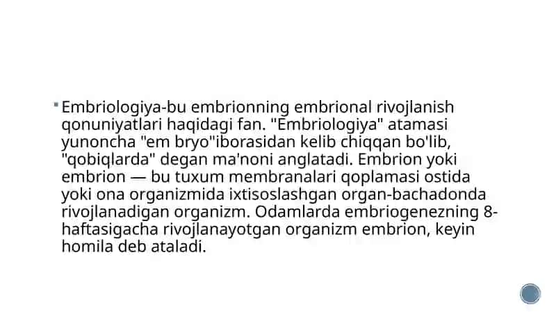 PROGENEZ VA EMBRIOGENEZ 2