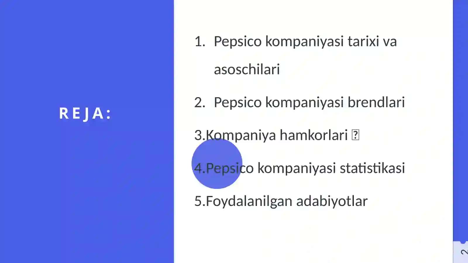 PEPSICO KOMPANIYASI HAQIDA 2