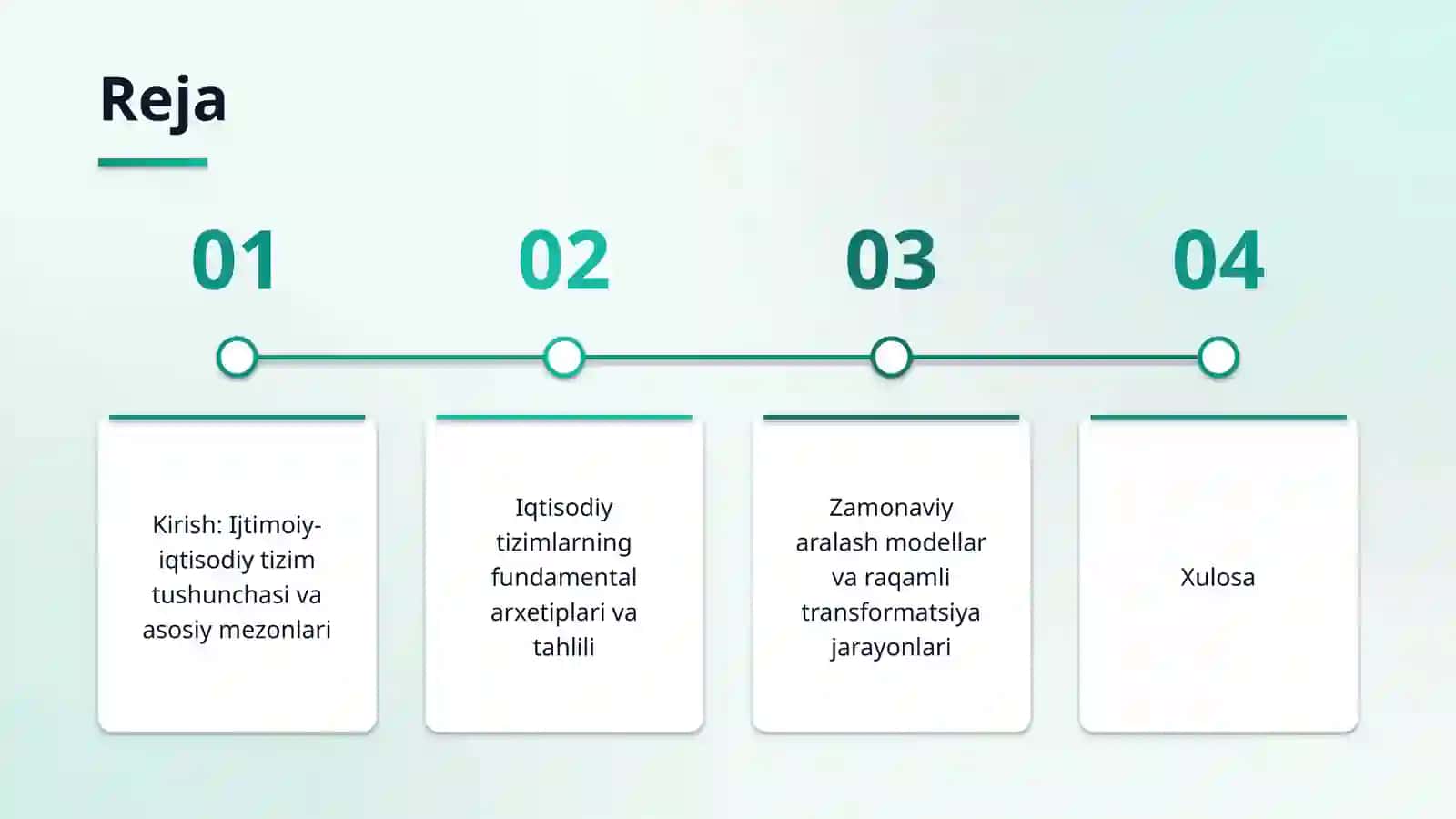 Ijtimoiy iqtisodiy tizimlar 2