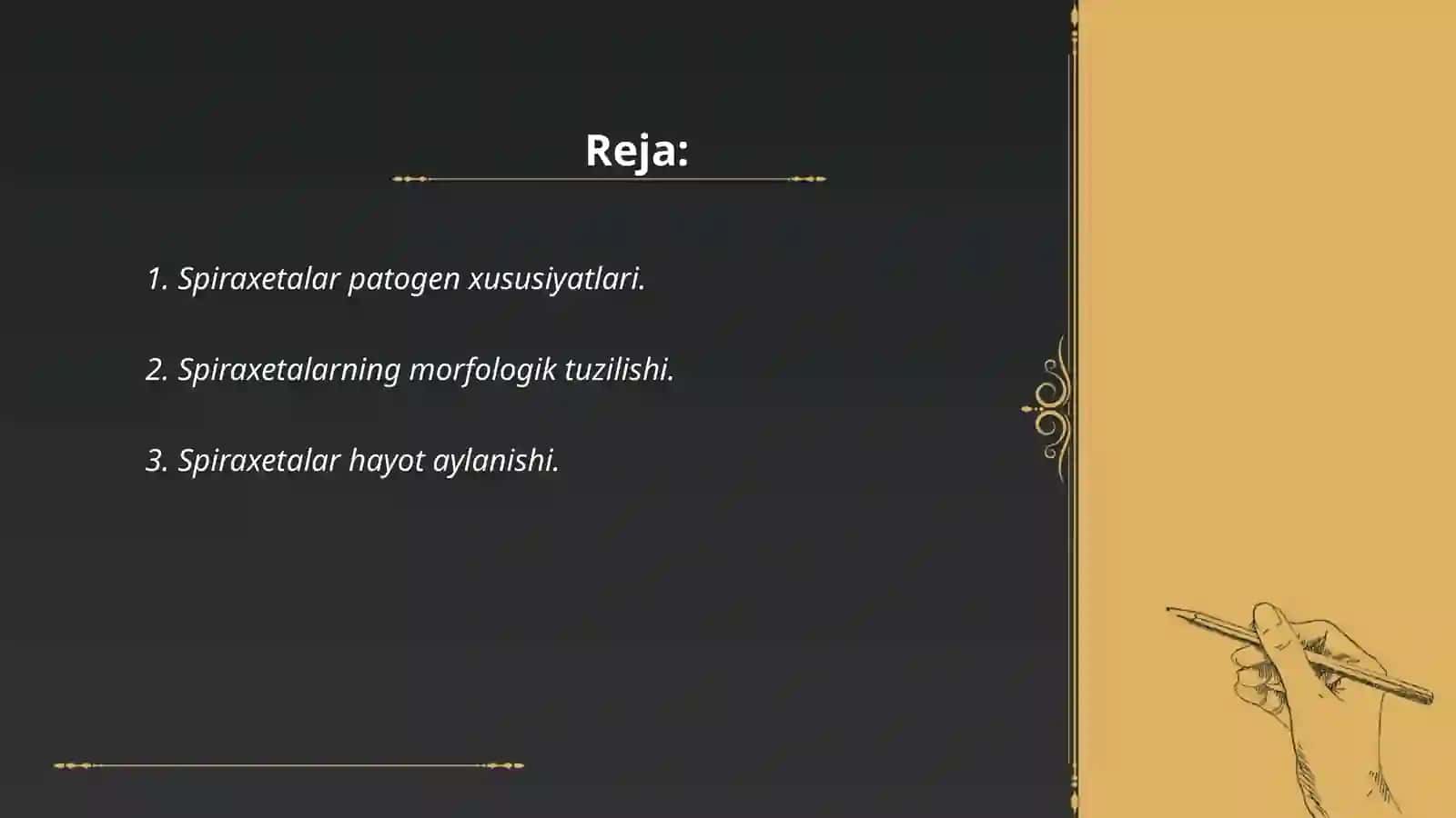 Patogen spiraxetalar va reaksiyalar haqida tushuncha hamda ular keltirib chiqaradigan kasalliklar 2
