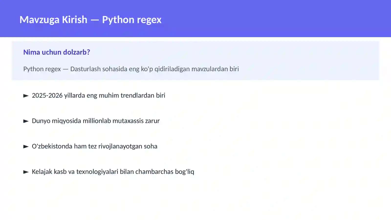 Python regex 2