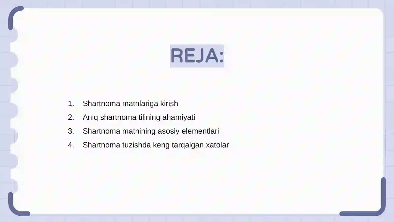 Shartnoma matnlari 2