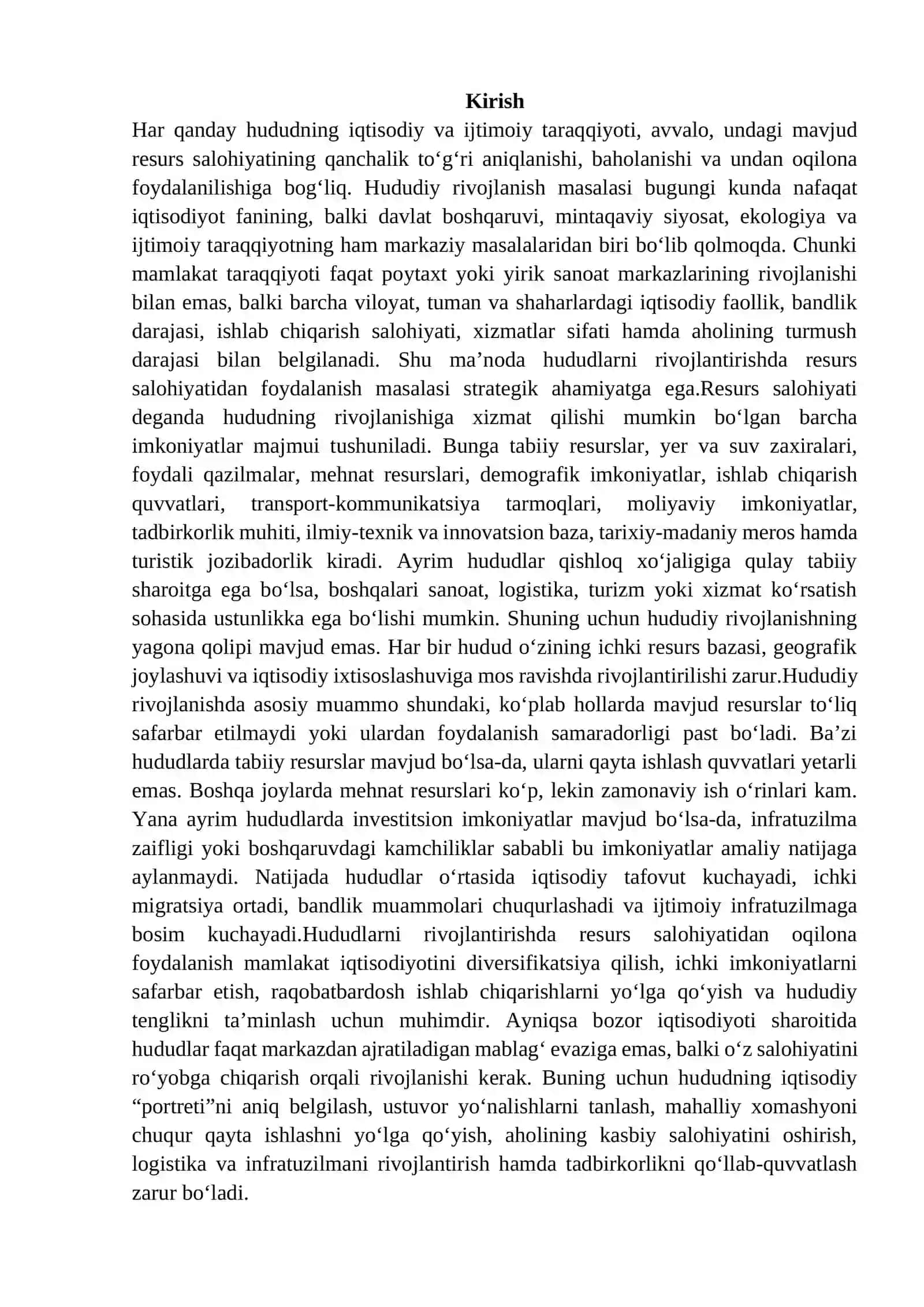 Hududlarni rivojlantirishda resurs salohiyatidan foydalanish 2