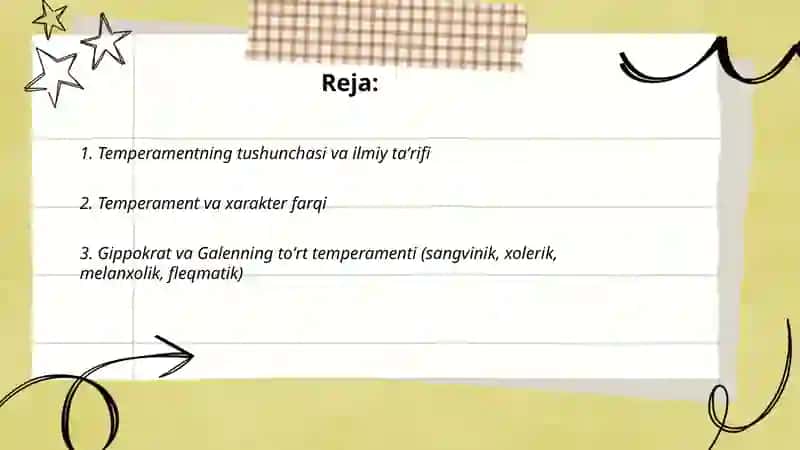 Temperament va uning nazariyasi 2