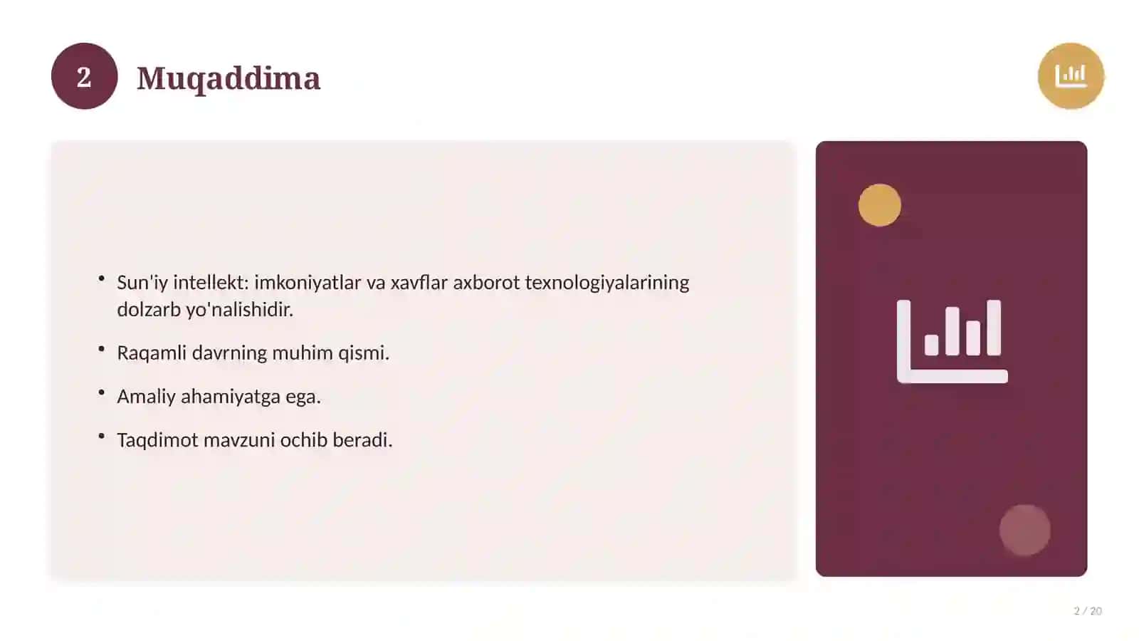 Sun'iy intellekt: imkoniyatlar va xavflar 2