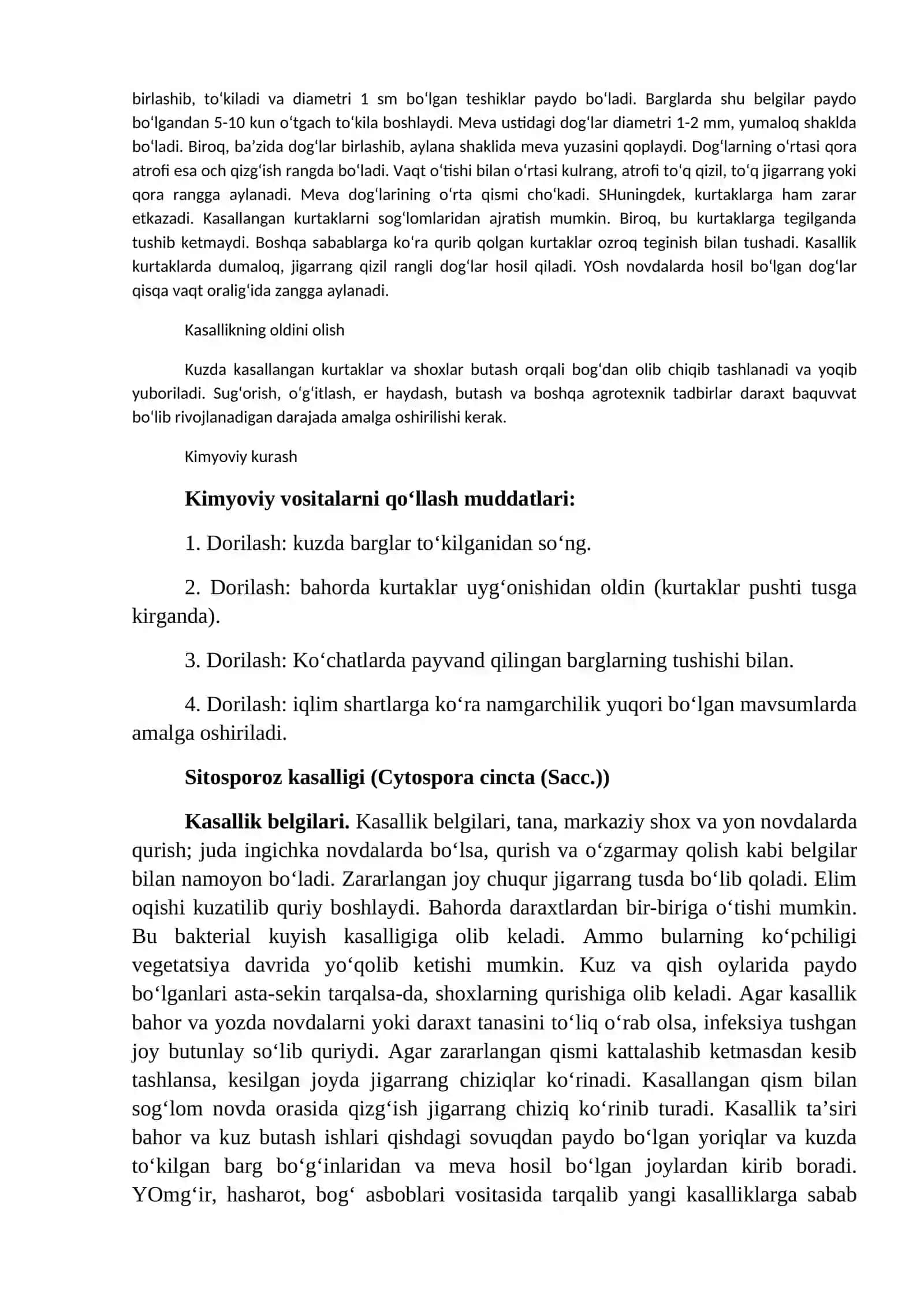 Bodom Kasalliklari Va Zararkunandalari 2