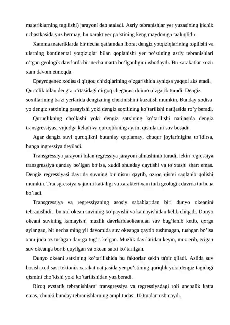Tektonik Xarakatlar 2