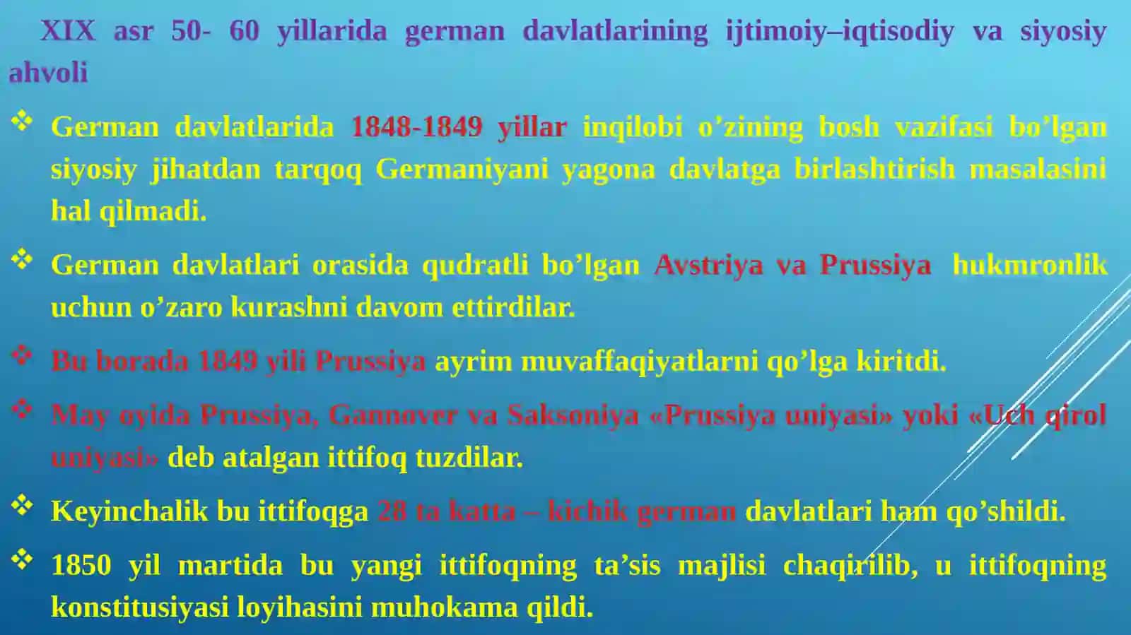 GERMANIYANINGBIRLAShTIRILIShI 2