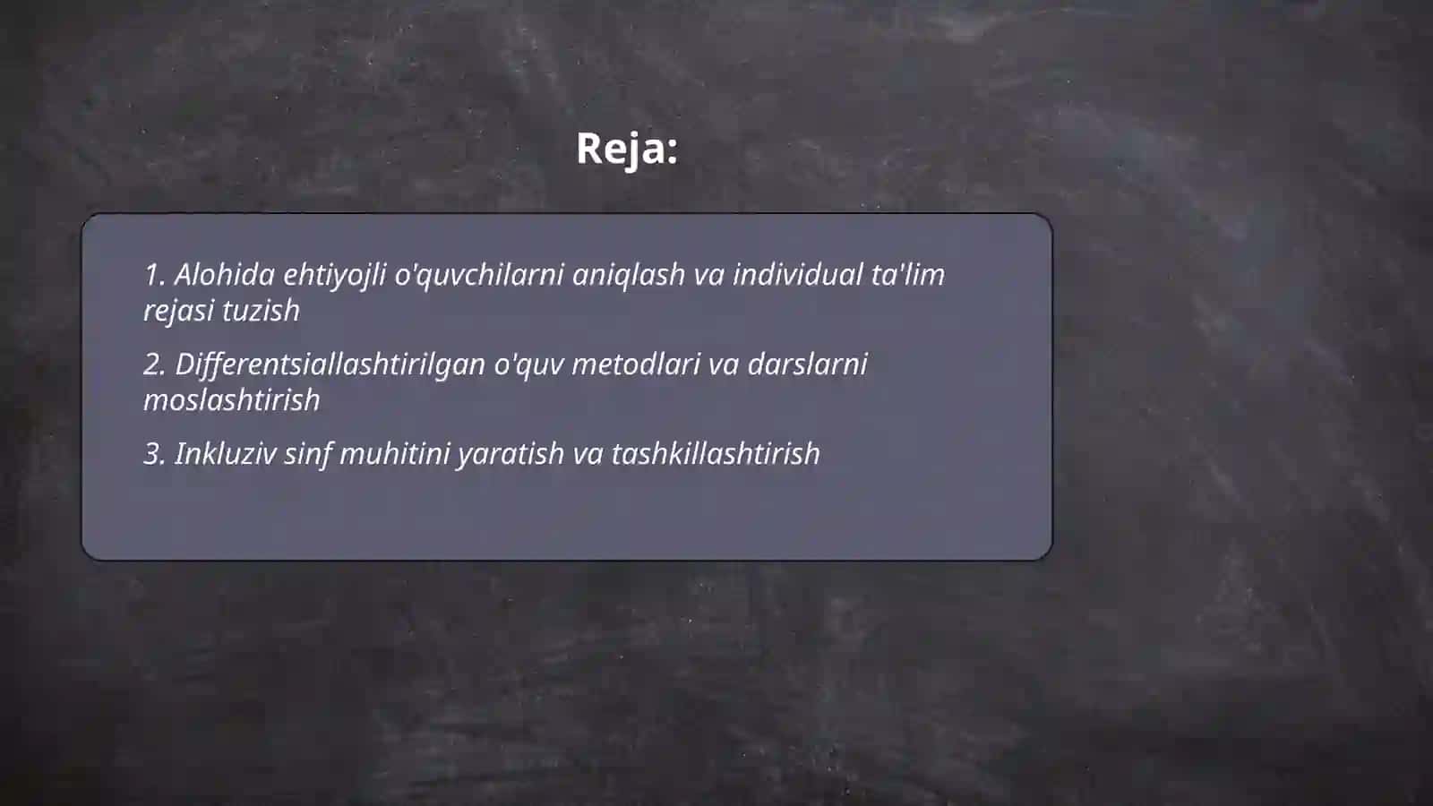 Alohida ehtiyojli o’quvchilarga ta'sir ko'rsatish yo'llar 2