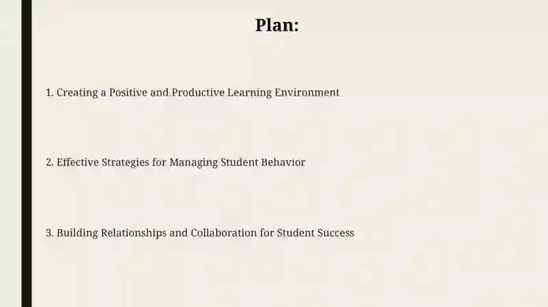 Teacher responsibilities in classroom management 2
